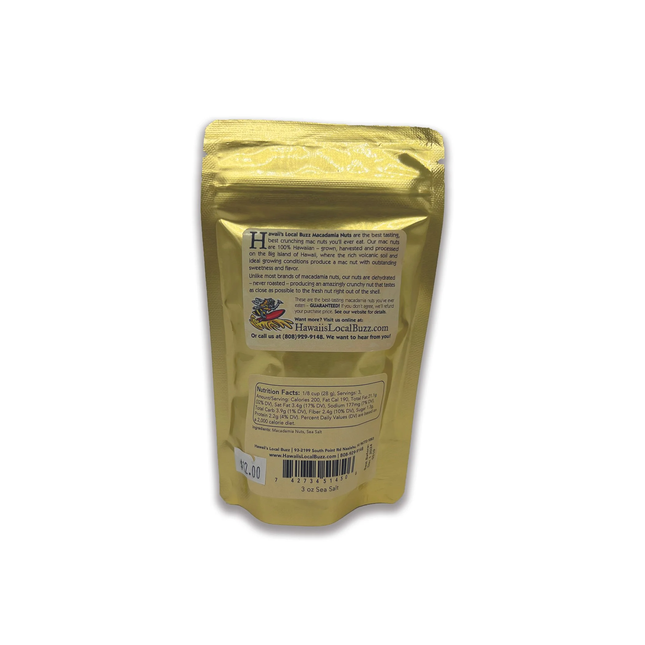 Hawaii's Local Buzz Macadamia Nuts — lavaloha